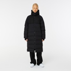 Женская стеганая длинная куртка  Lacoste