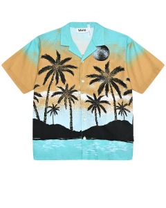 Рубашка с принтом "пальмы" Molo