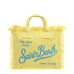 Сумка с лого, желтая Saint Barth