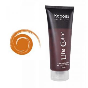 Kapous Professional Бальзам оттеночный для волос Life Color медный, 200 мл (Kapous Professional)