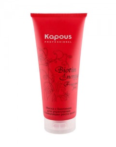 Kapous Professional Маска с биотином для укрепления и стимуляции роста волос Biotin Energy Mask, 250 мл (Kapous Professional, Fragrance free)