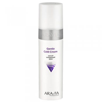 Aravia Professional Мягкий очищающий крем Gentle Cold-Cream, 250 мл (Aravia Professional, Уход за лицом)