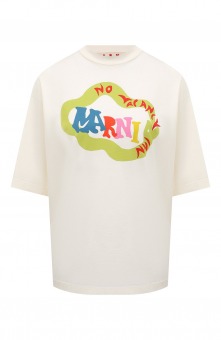Хлопковая футболка Marni x No Vacancy Inn Marni