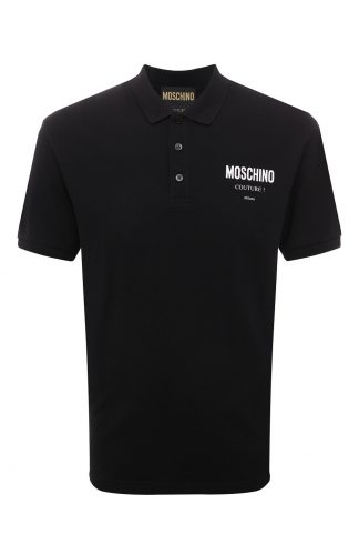 Хлопковое поло Moschino