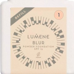 LUMENE Компактная тональная пудра  Blur Longwear SPF 15, сменный блок