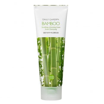 HOLIKA HOLIKA Очищающая пенка с бамбуком Daily Garden Bamboo Soothing cleansing foam from Damyang