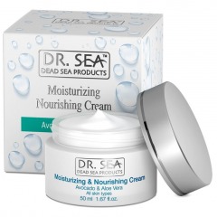 DR. SEA Ультра увлажняющий крем с маслом авокадо и экстрактом алое-вера для сухой и чувствительной кожи