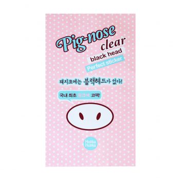 HOLIKA HOLIKA Очищающая полоска для носа Pig-nose Clear Black Head Perfect Sticker